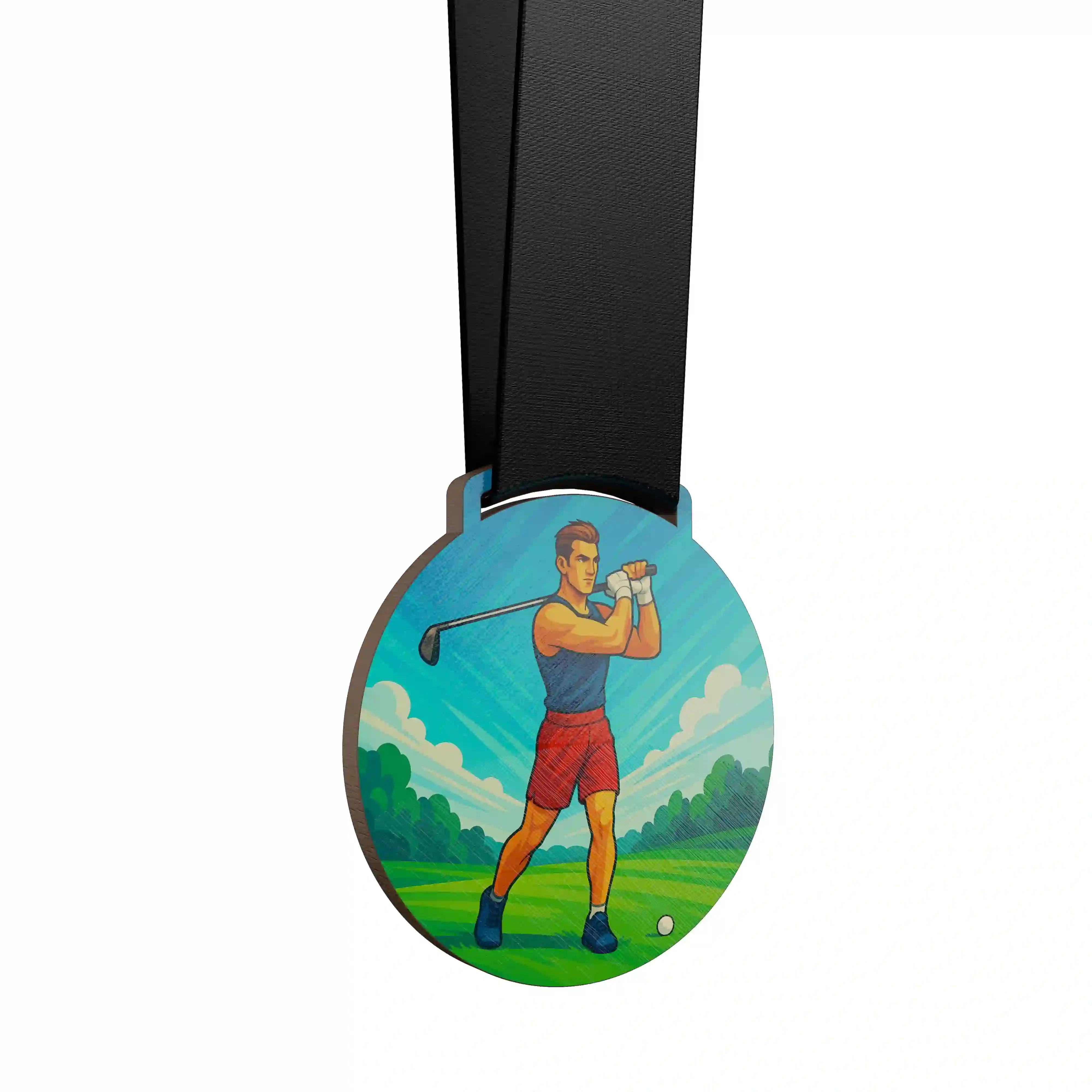 Médaille golf masculin