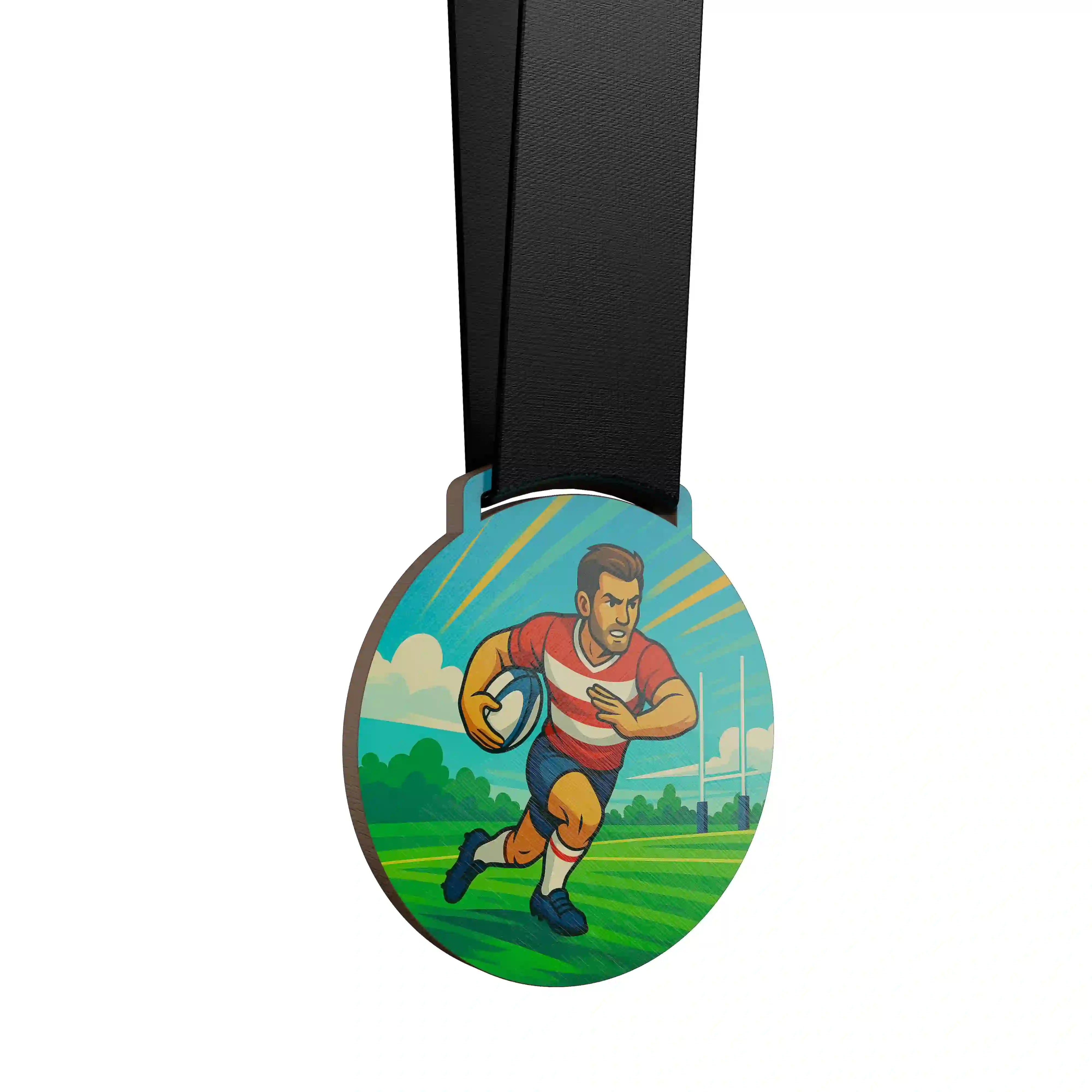 médaille rugby masculin