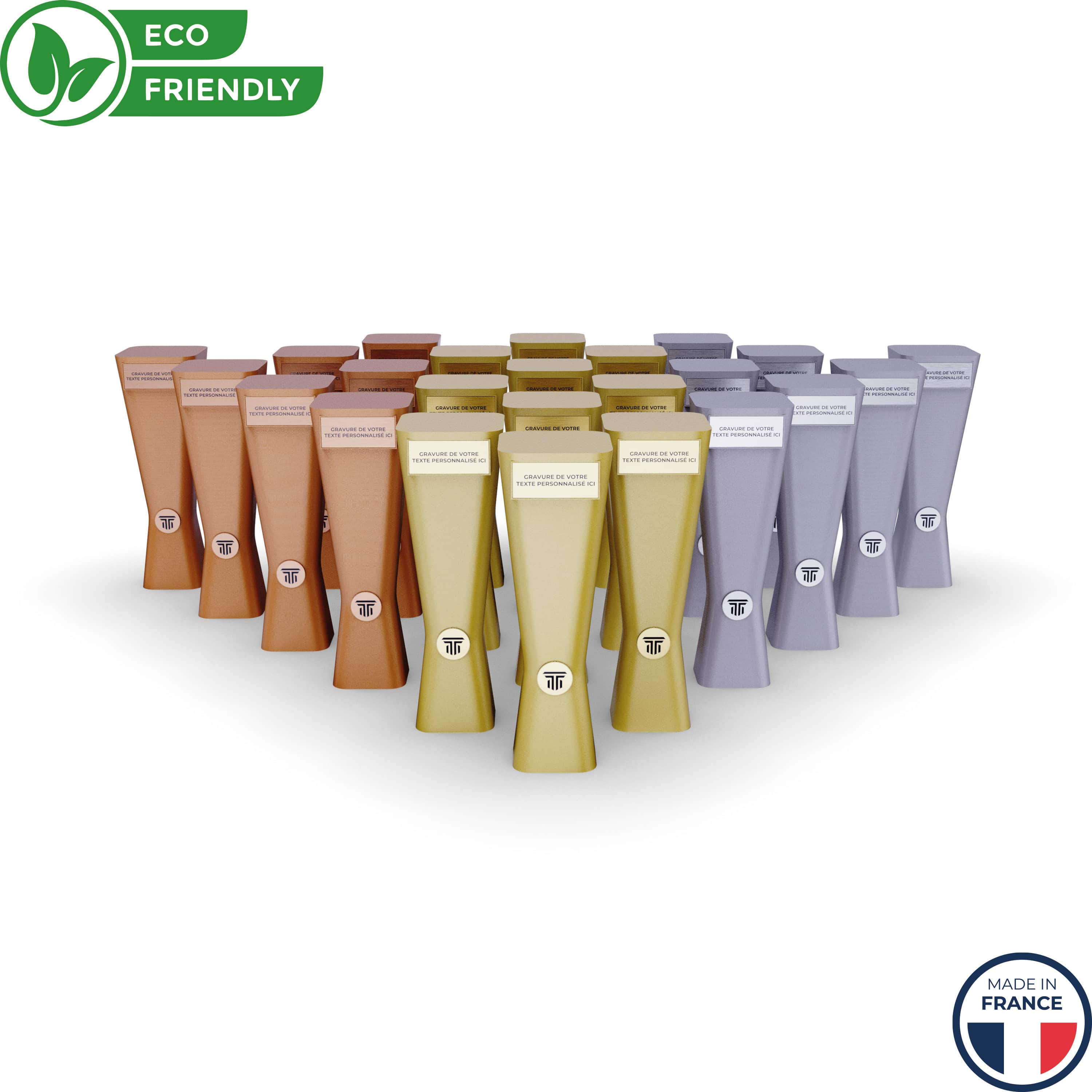 trophée impression 3d lot de 24