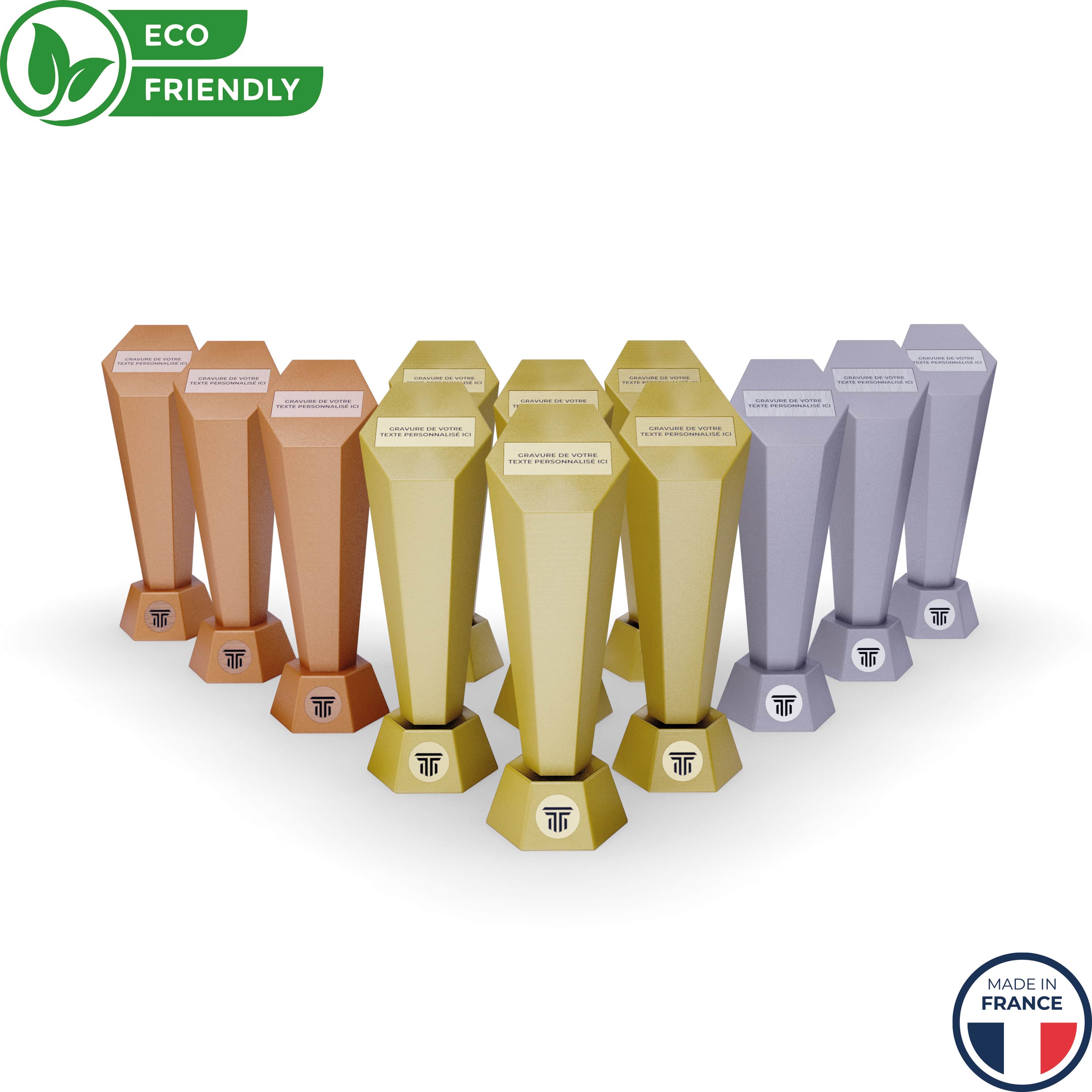 trophée en lot de 12 pas cher