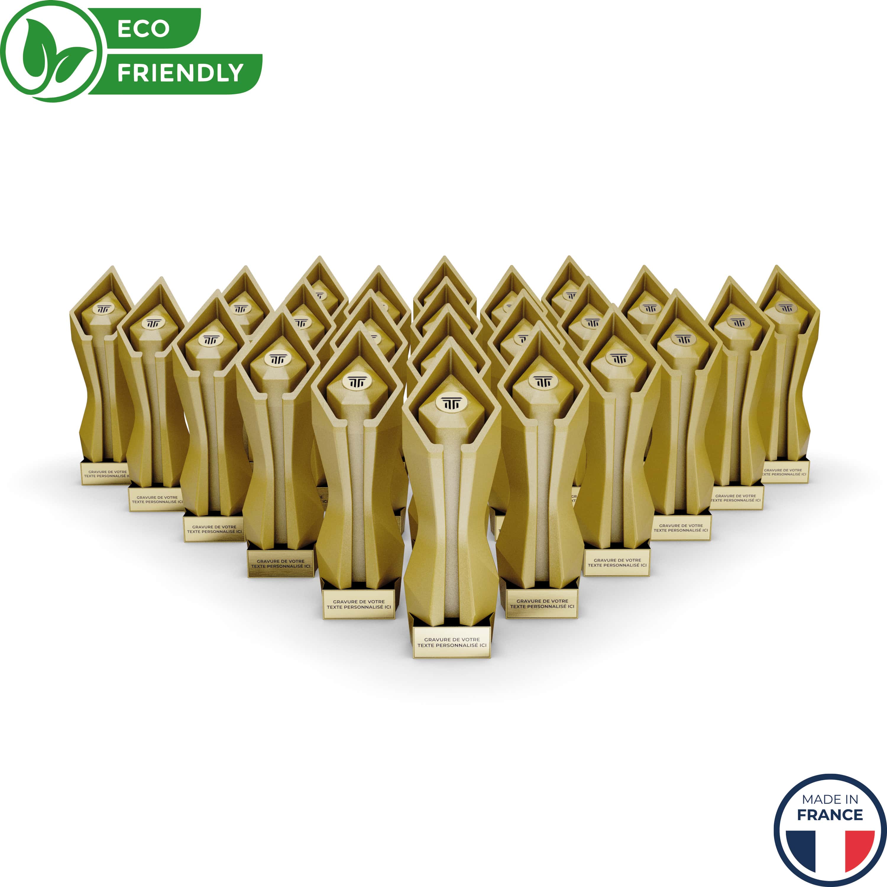 Trophée design en lot de 24