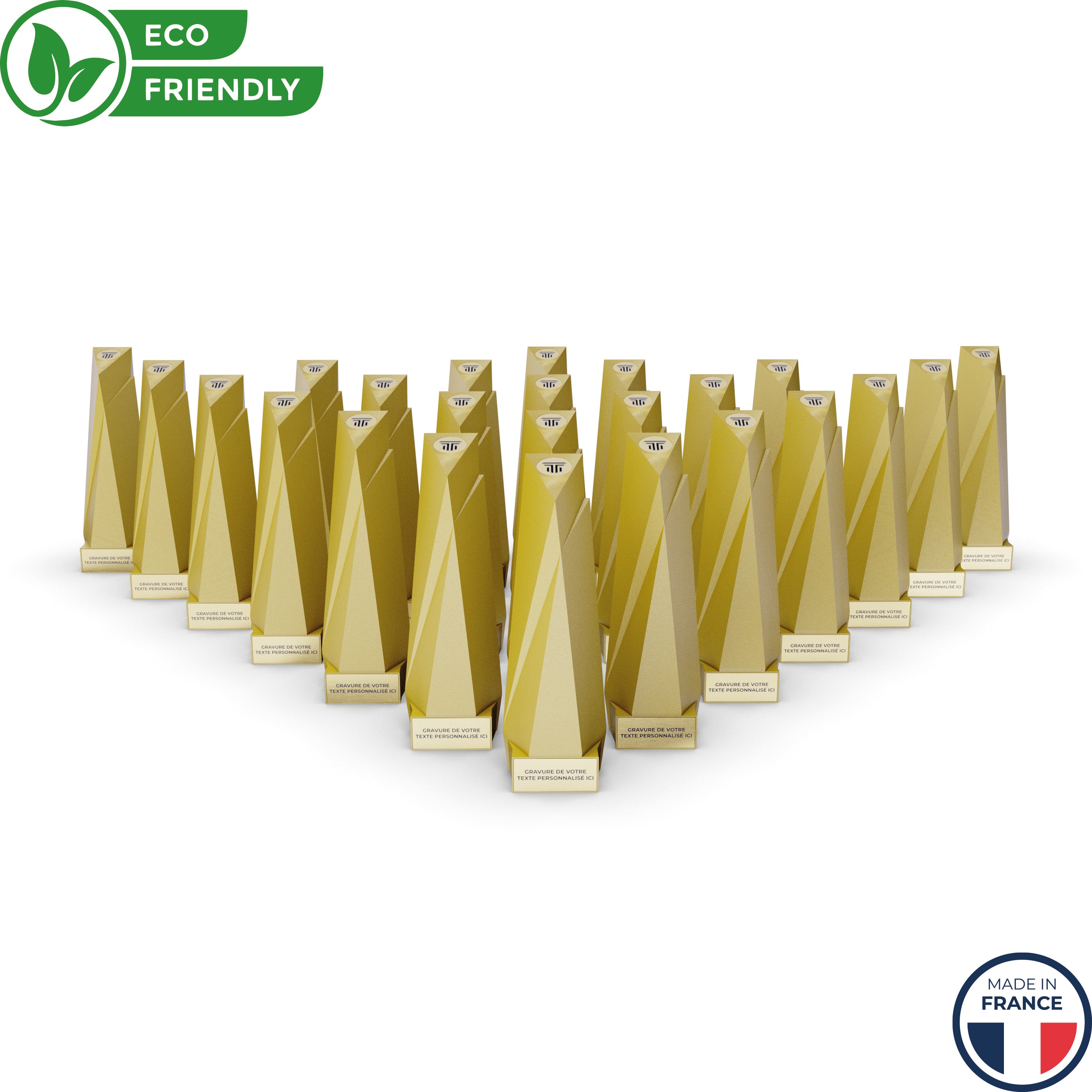 lot de 24 trophée design