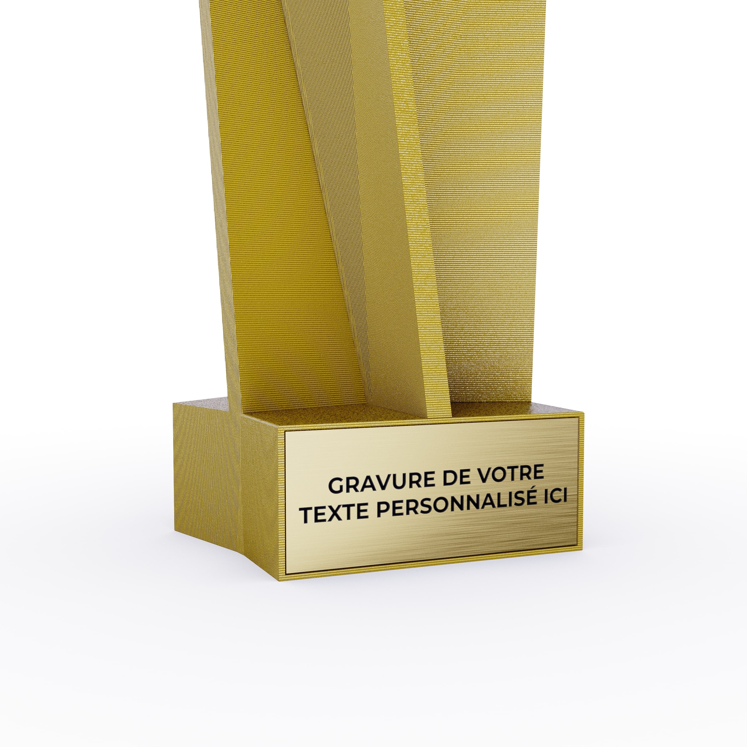 trophée volley en 3d