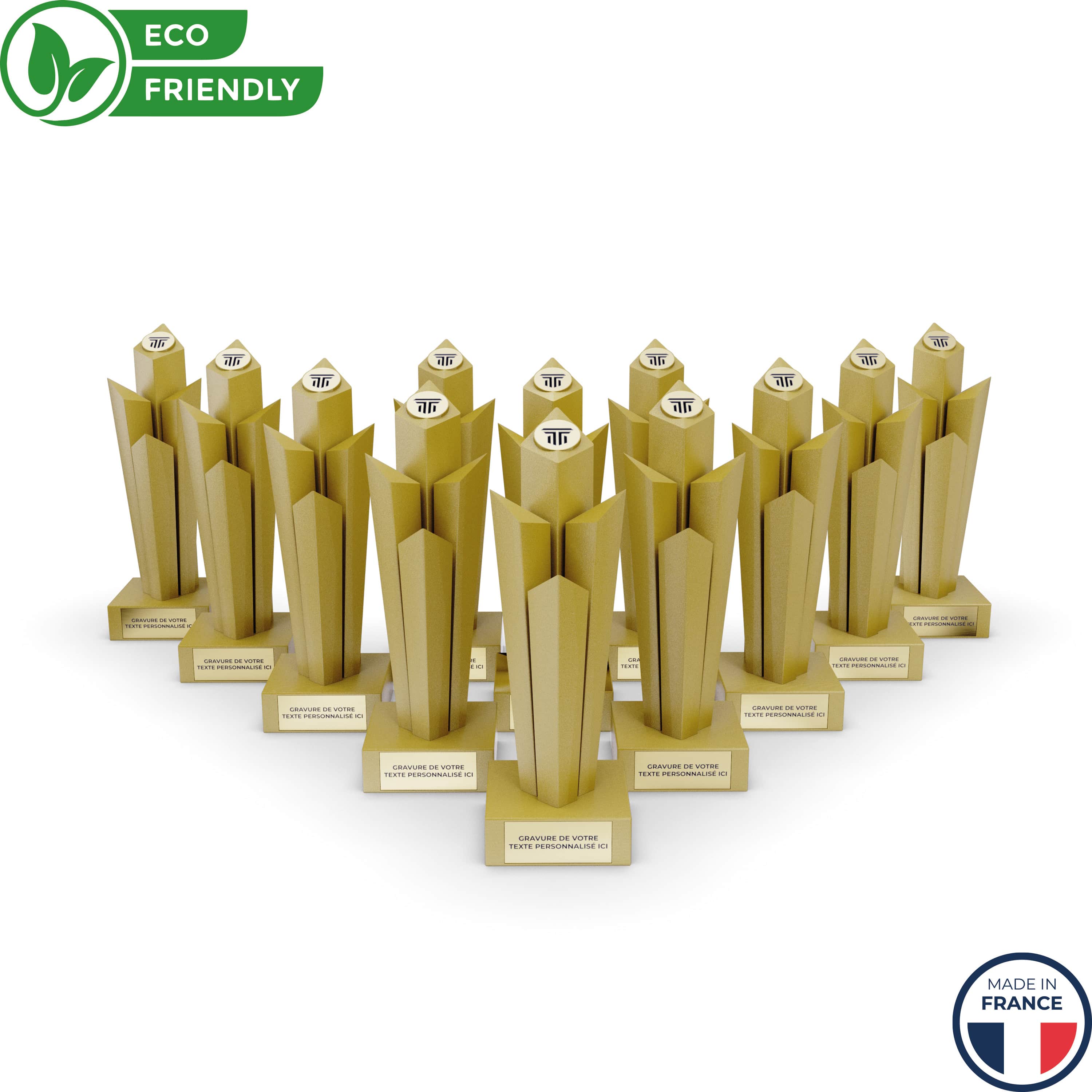 trophée en impression 3d lot de 12