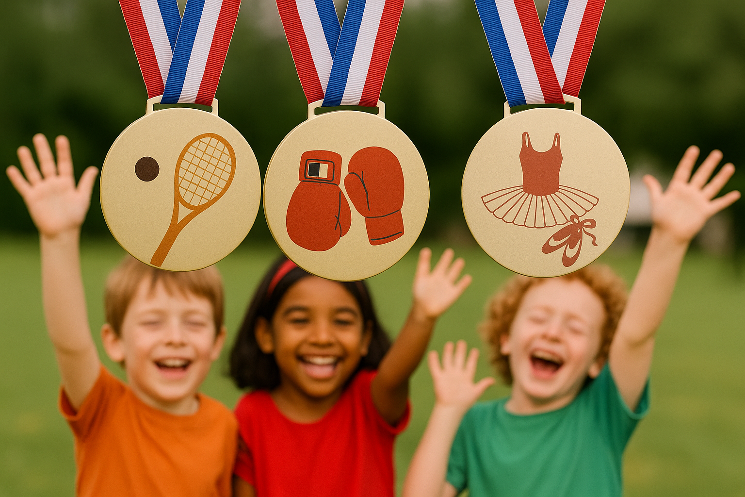 Médailles enfants : nos idées funs pour clubs, écoles et événements 🧒