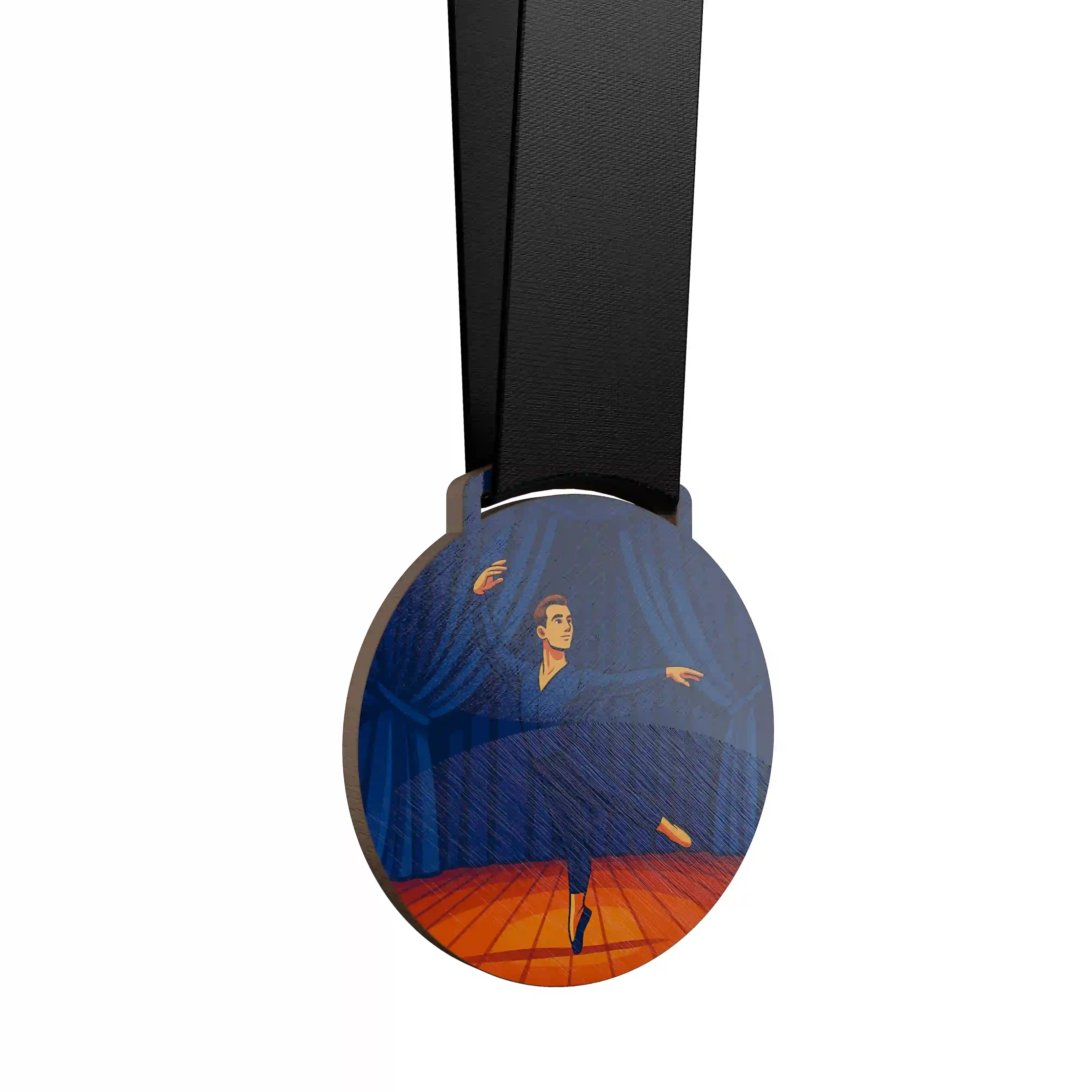 médaille danse classique homme