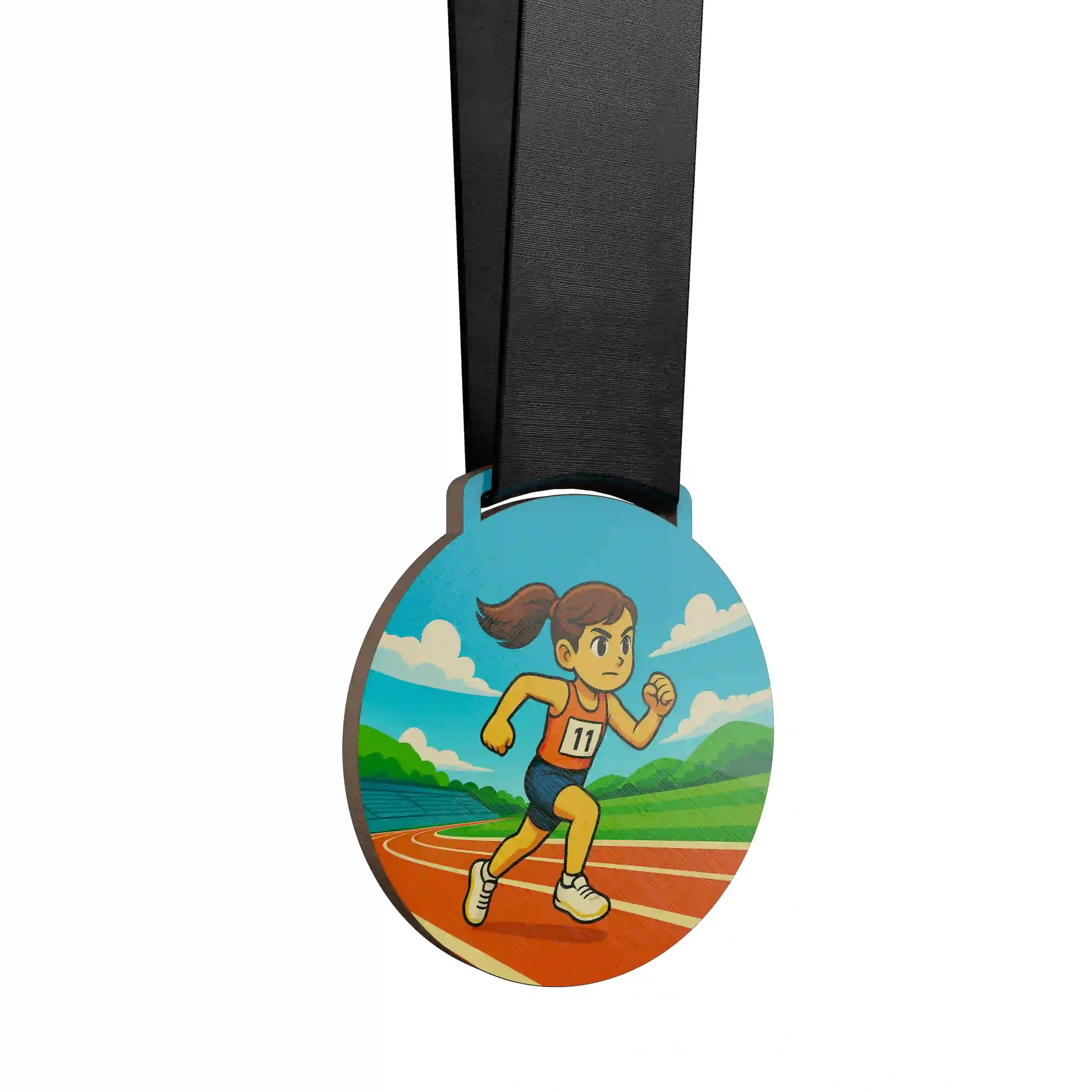 médaille personnalisée athlétisme