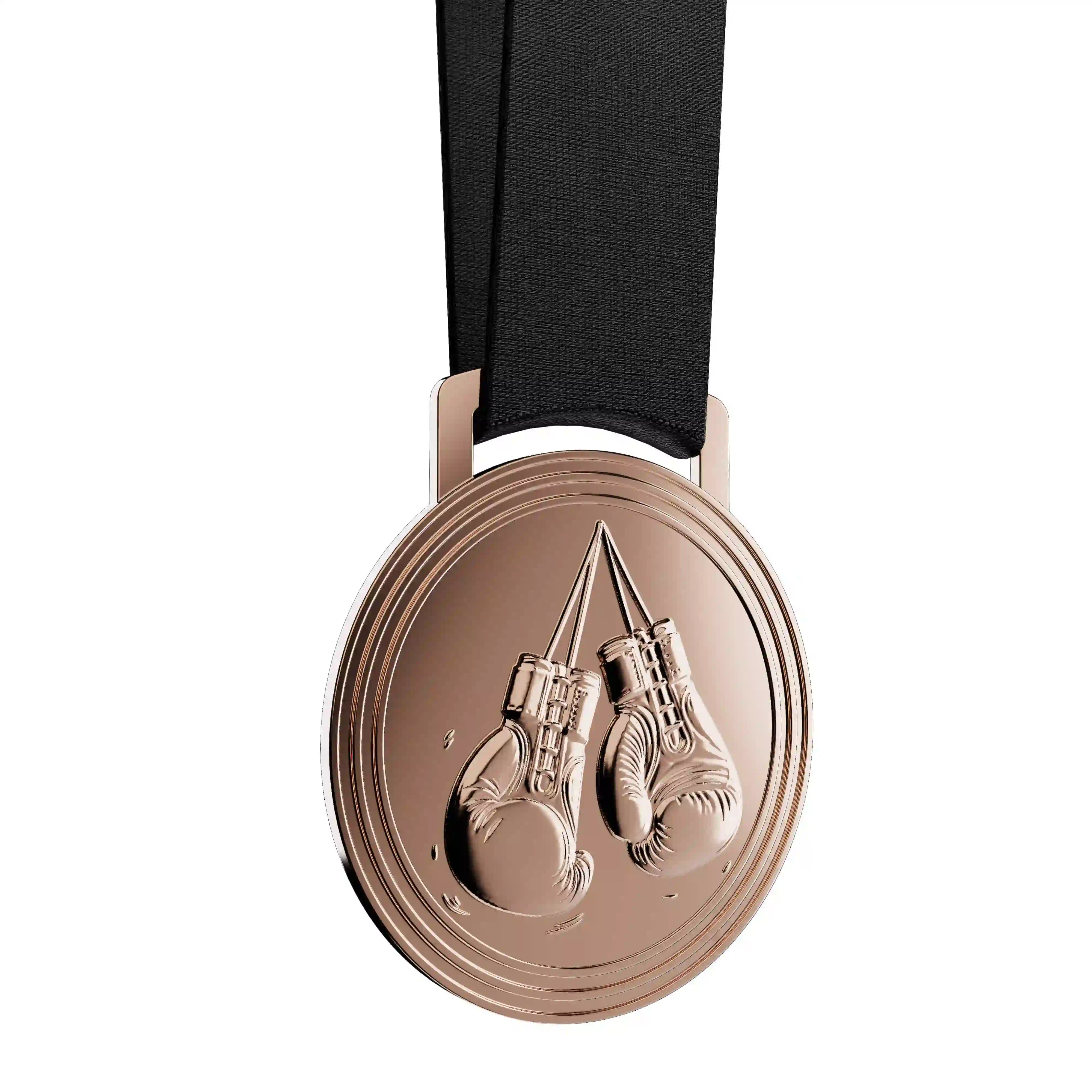 médaille bronze de gants de boxe