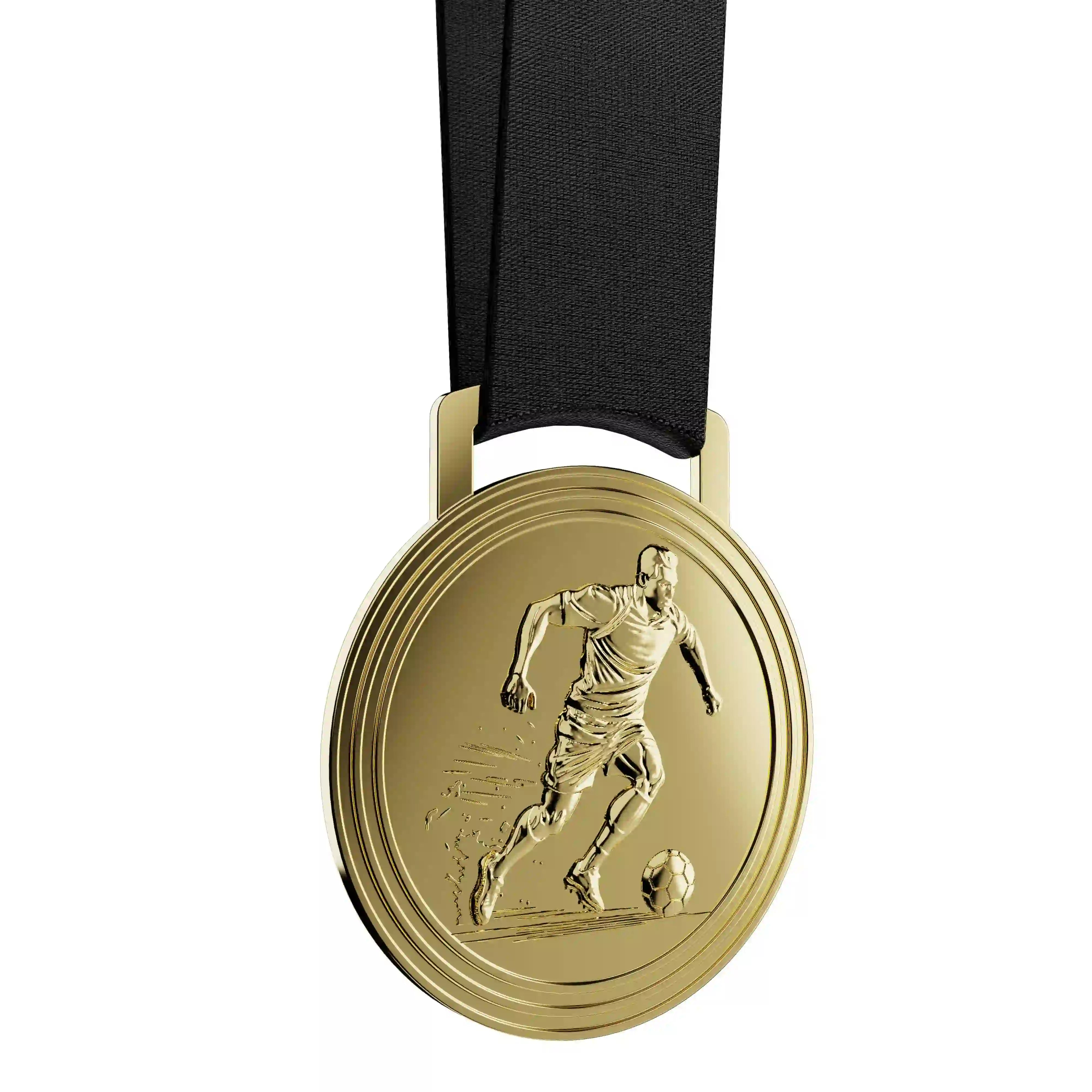 médaille d'or d'un footballeur