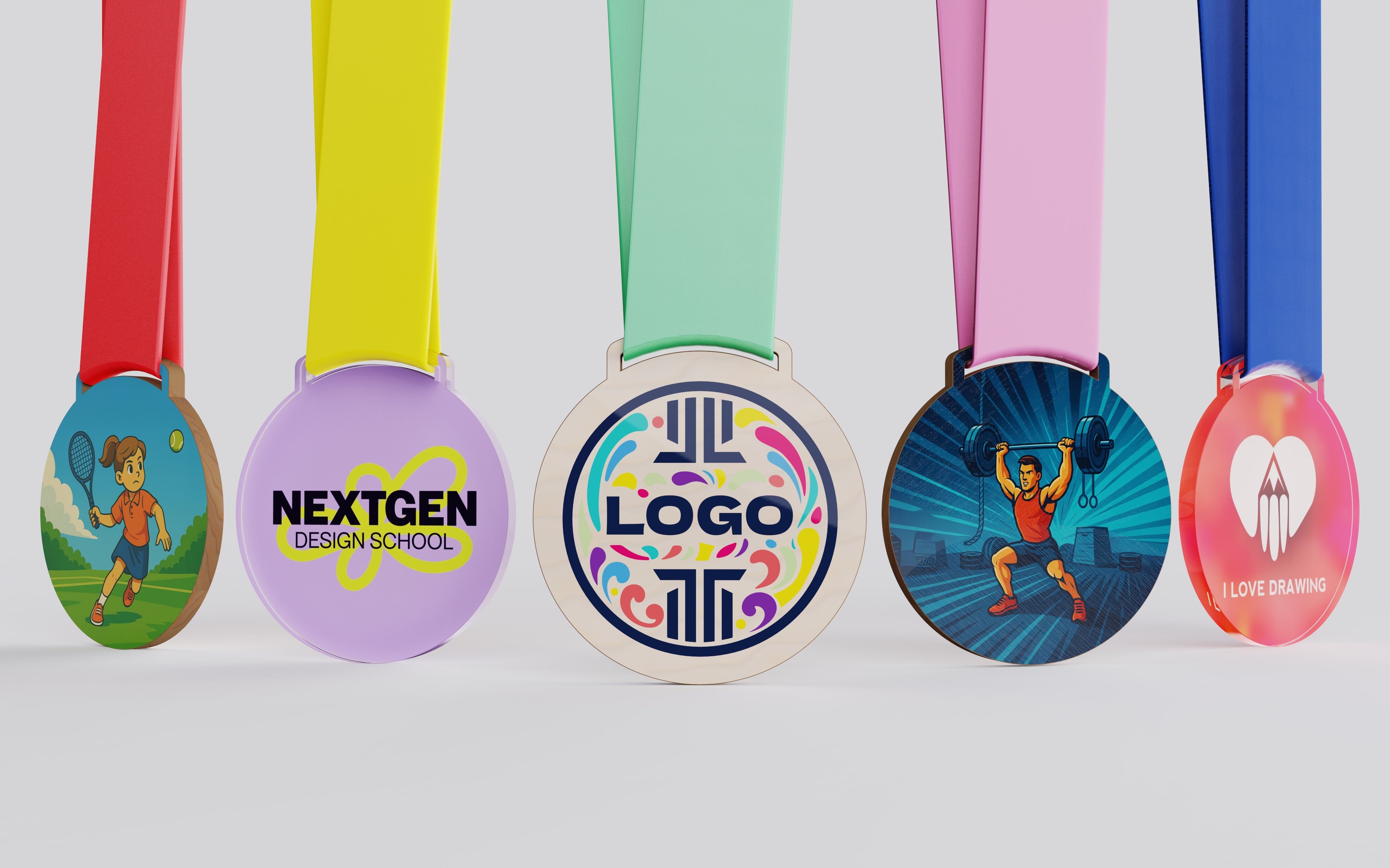 médaille à personnaliser