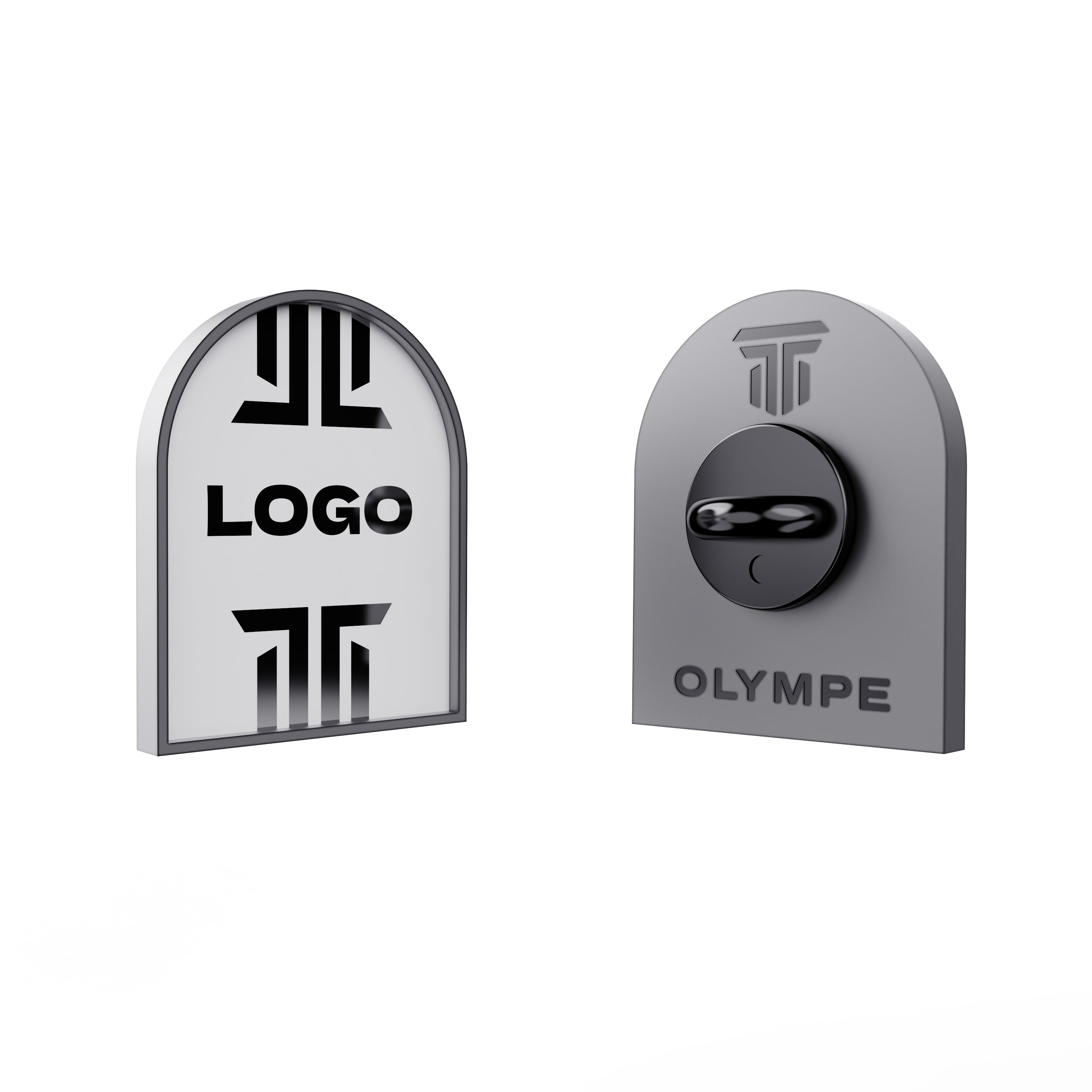 pins personnalisable en métal