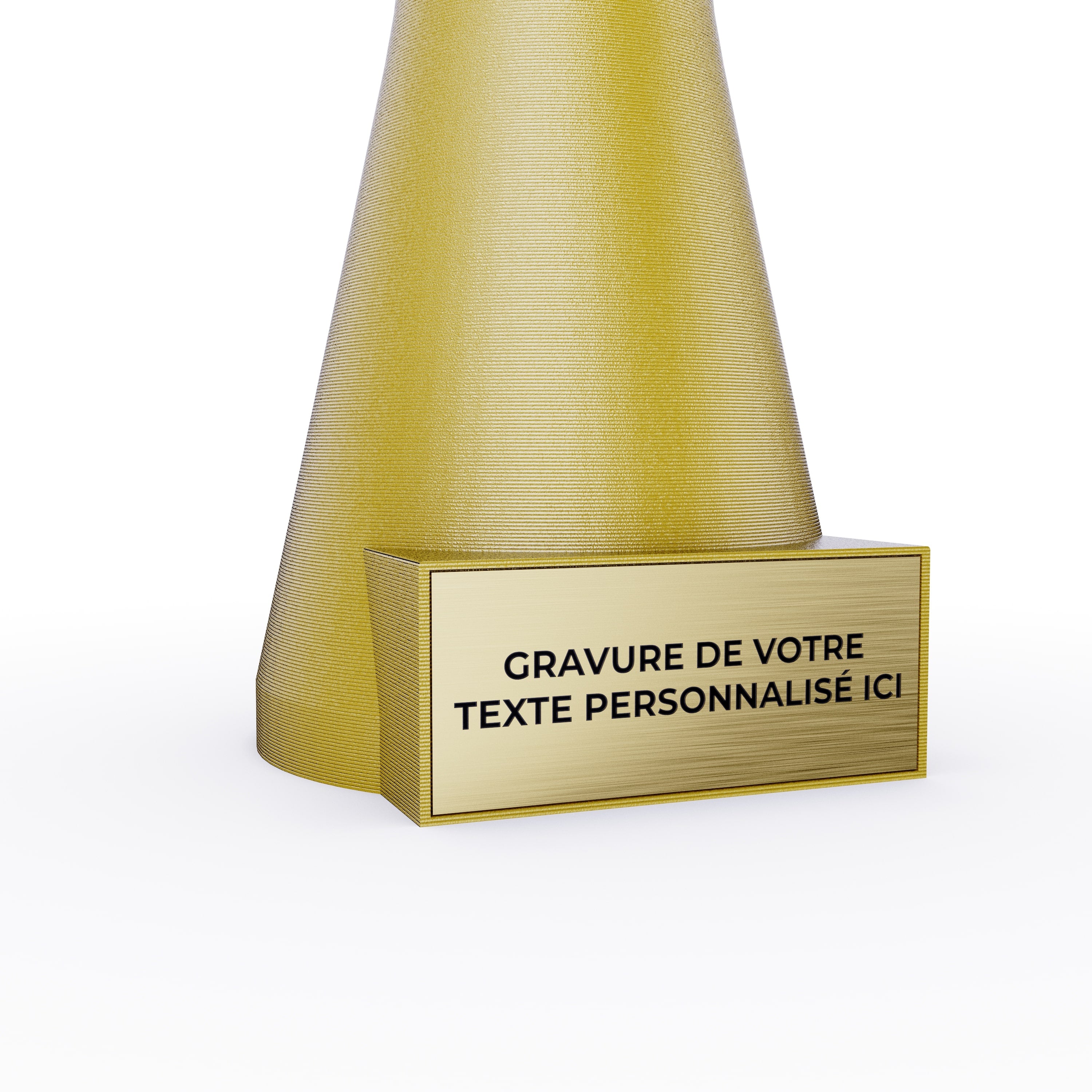Trophée volley personnalisable