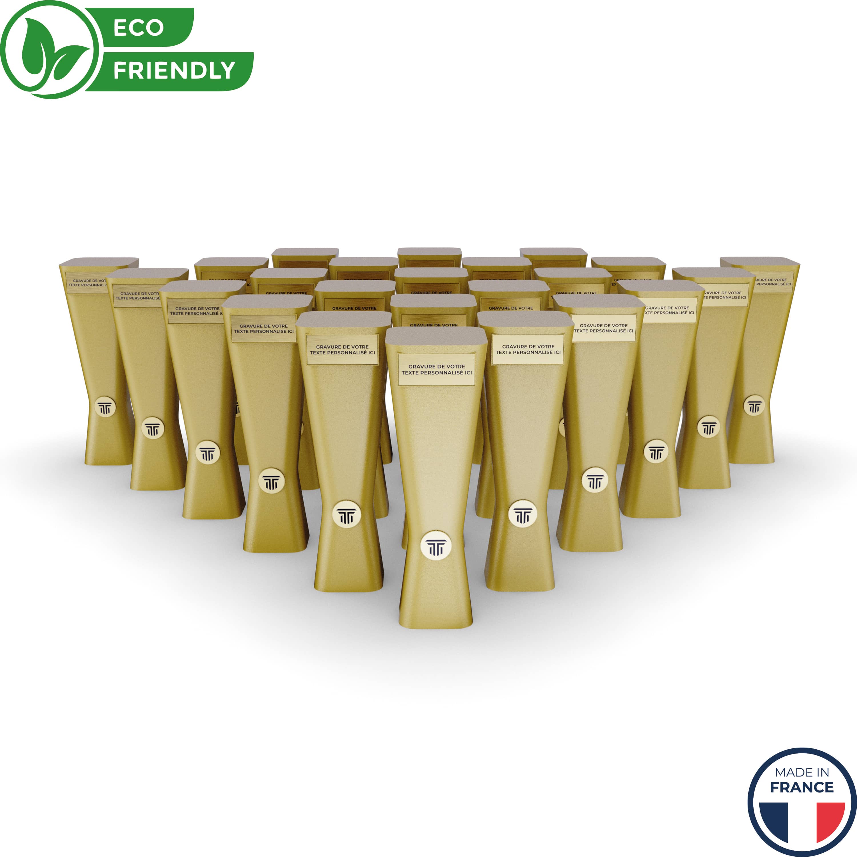 trophée en impression 3d par lot de 24