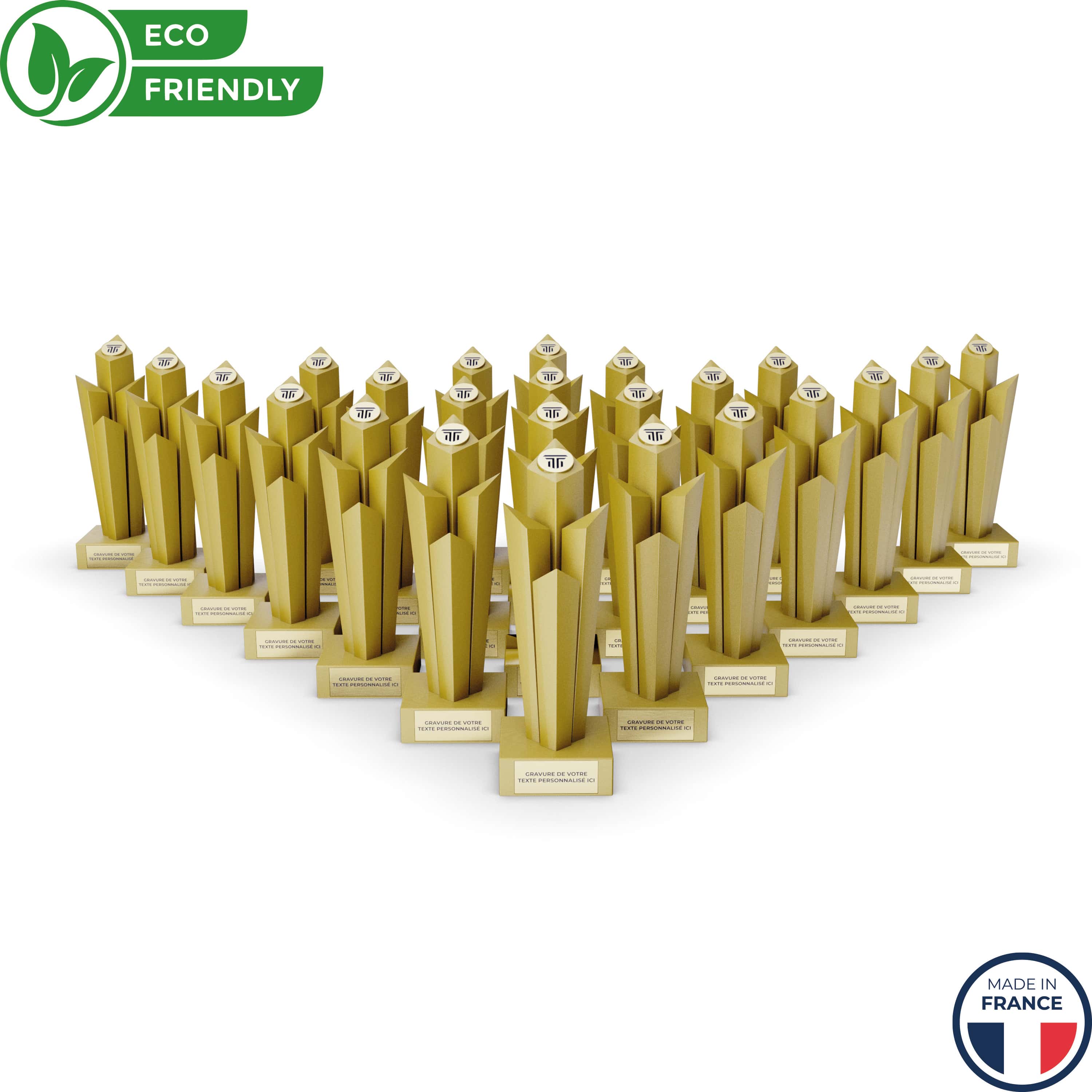 trophée en or pas cher lot de 24