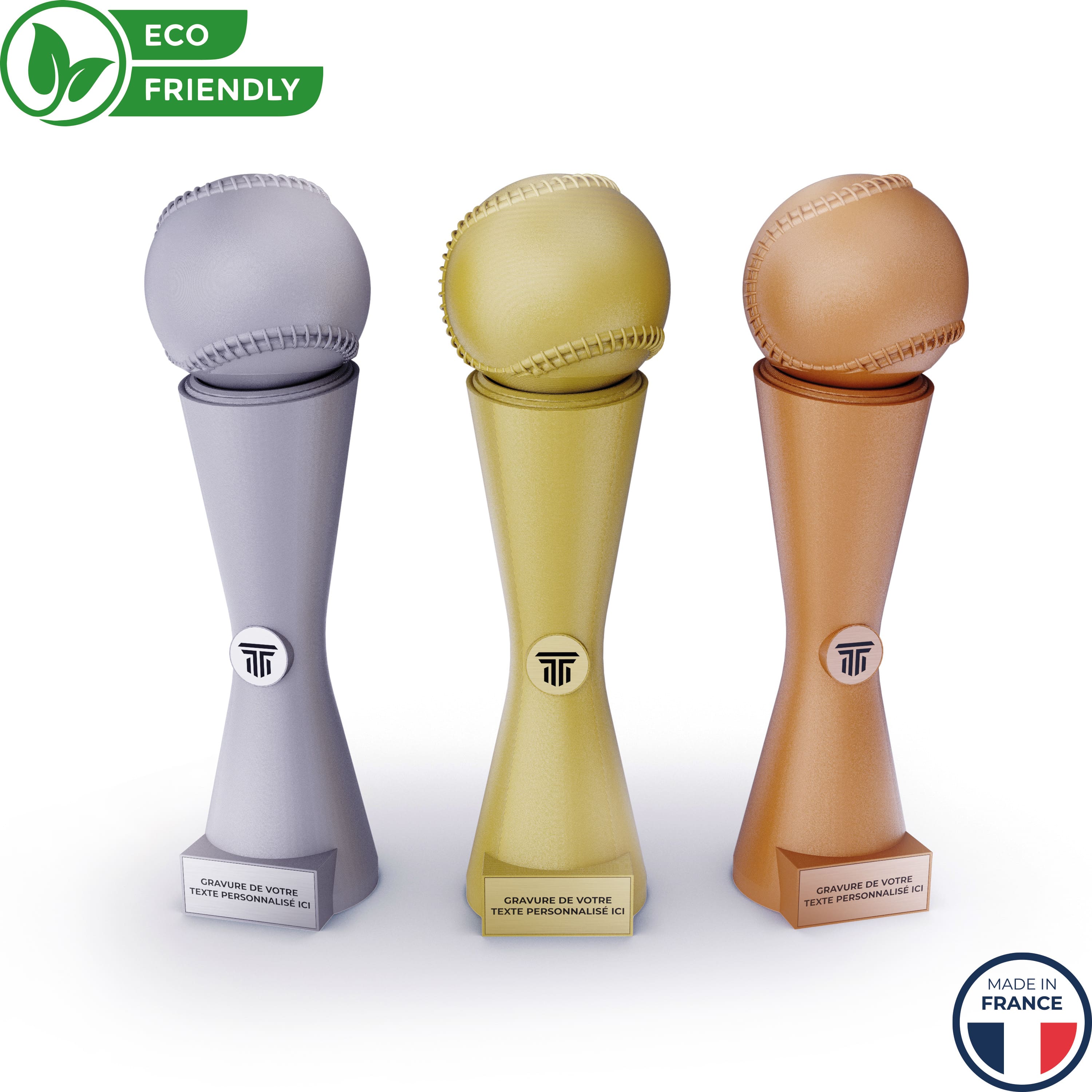 Trophée baseball personnalisé
