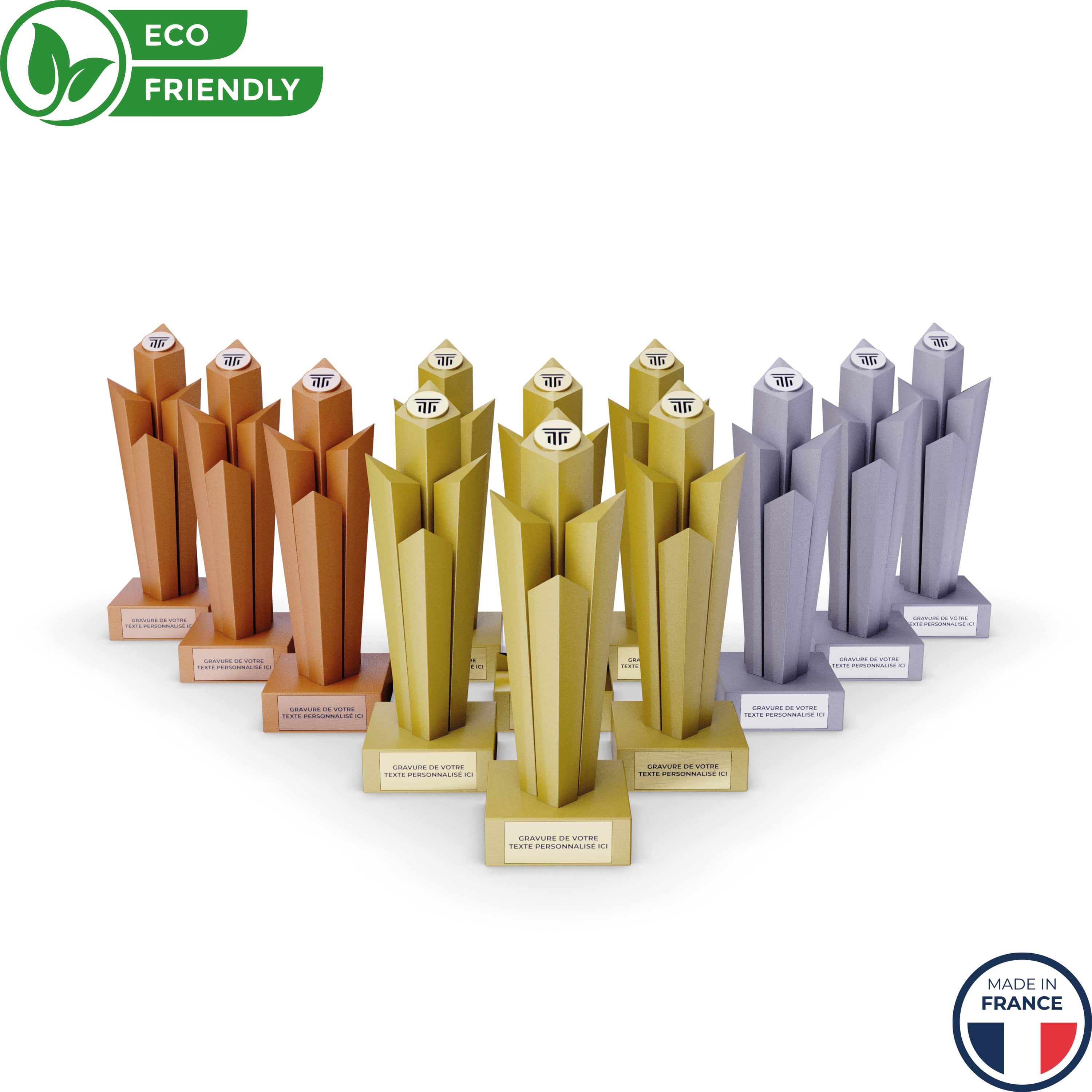 trophée en lot de 12 pas cher