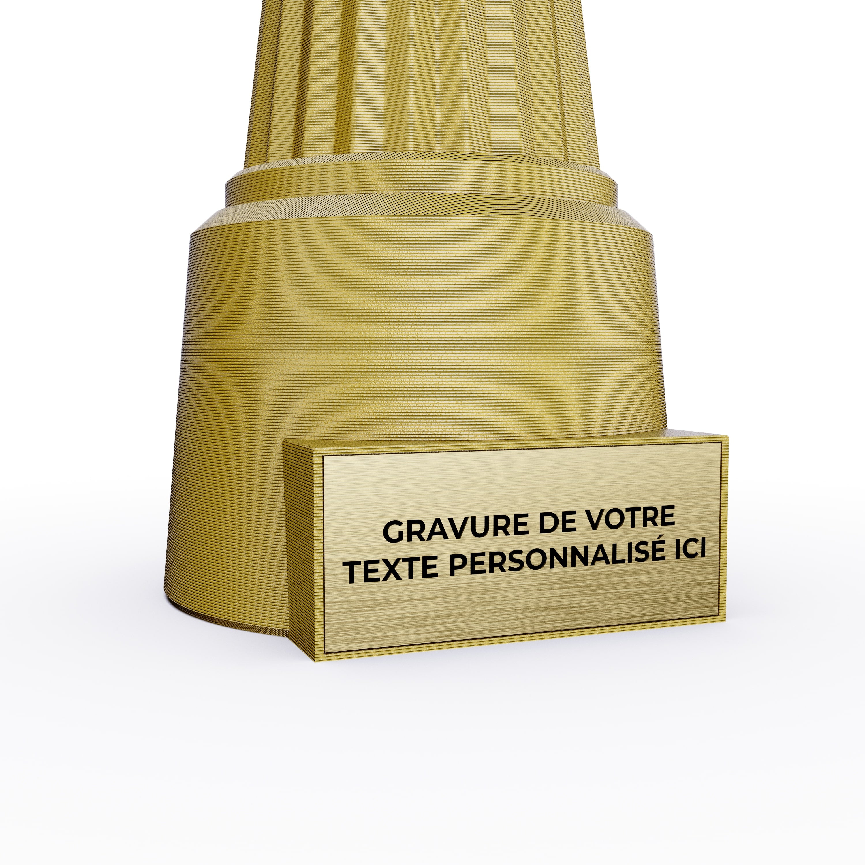 trophée pétanque personnalisable